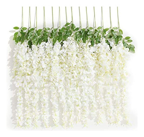 10 Piezas De Flores Artificiales De Seda Para Decoración De 0