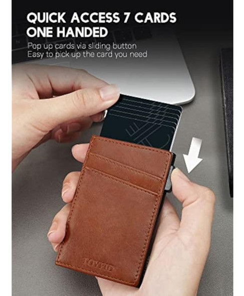 Toyfid Tarjetero Desplegable Para Hombres Para 1