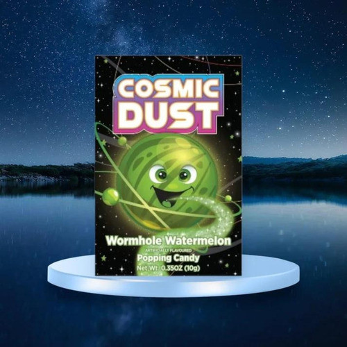 2 Bala Explosiva Cosmic Dust Popping Candy  Watermelon 1