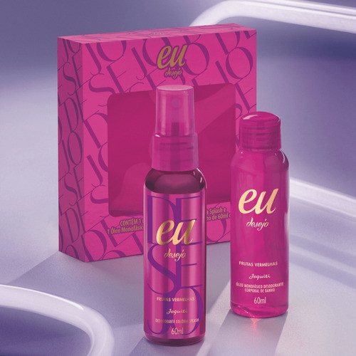 Kit Eu Desejo Jequiti, Frutas Vermelhas 1