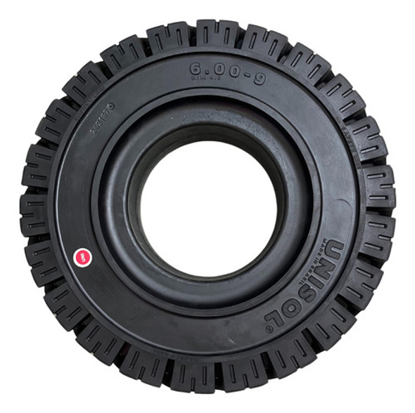 Pneu 600.9 Maciço Super Elástico Empilhadeira Unisol Uniflex 0