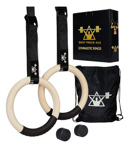 ~? Bestprice4u2 Anillos De Gimnasia Con Correas Ajustables - 0