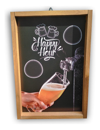 Cuadro Pizarra Cervecería Para Escribir Y Borrar 0