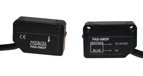 Sensor Fotoelétrico Barreira Pnp 5m Pab-5mdp - Metaltex 0