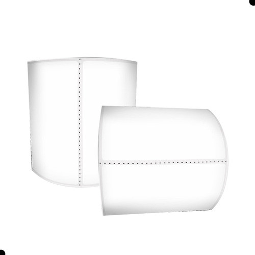 Etiqueta 10x15 Couchê Mercado Envios 4 Rolos Tubo Grande 76m 1