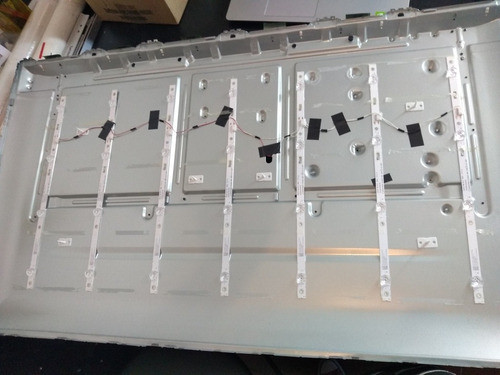 Siete Tiras De Leds Telefunken Tk4319fk5 1