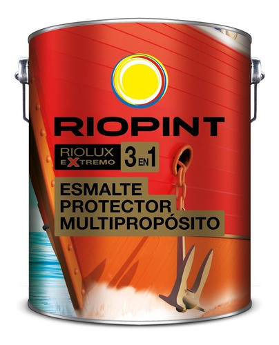 Esmalte Riolux Extremo Blanco Mate - 4lts Riopint Sibaco 0