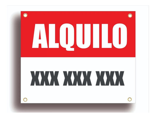 Cartel Se Alquila / Se Vende 0