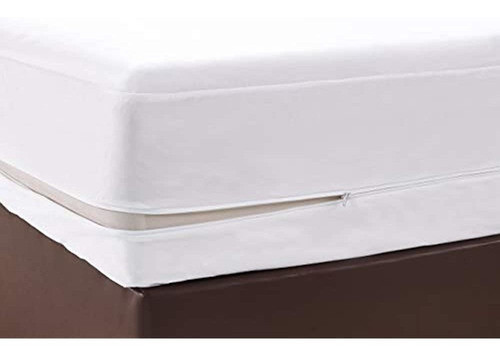 Protector De Colchón Manor Ridge 100% Impermeable E Hipoaler 1