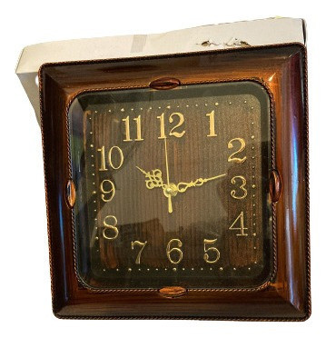 Reloj Pared Cuadrado H140508 X2 Unidades - Sonivox 0