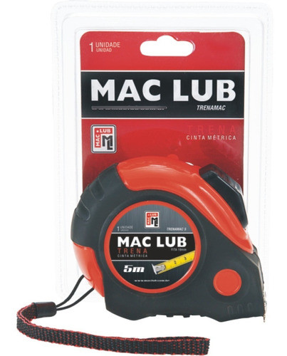 Trena Emborrachada C/ Trava Aço 5 Metros 5 X 19mm - Mac Lub 0