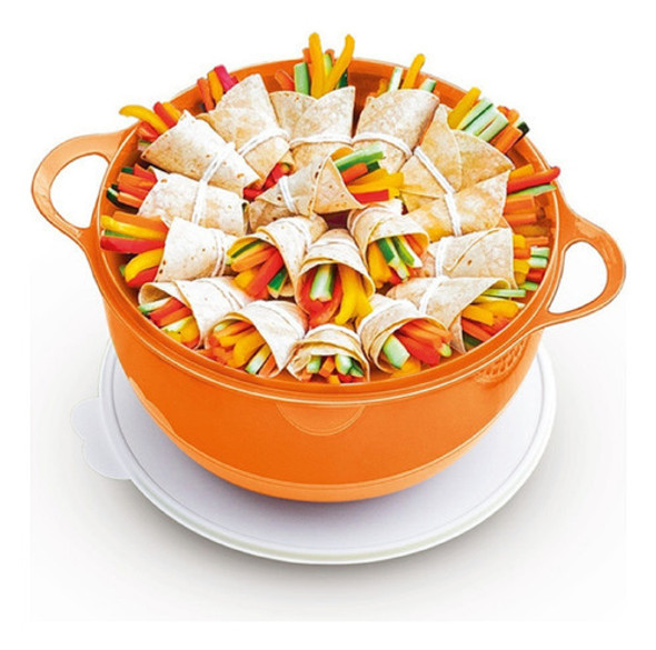 Tigela Mega Criativa 10 Litros Tupperware Cor Laranja 0