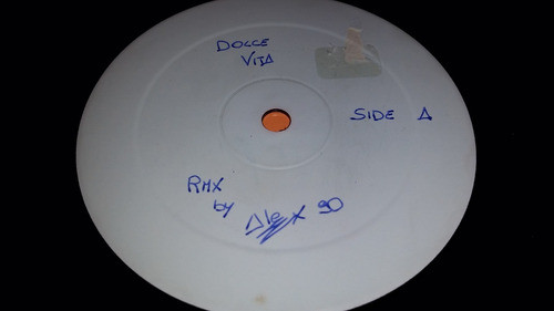 Ryan Paris Dolce Vita 1990 Vinilo Maxi White Label Holland 1