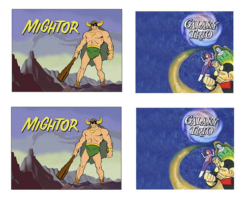 Desenhos Antigos - Mightor + Galaxy Trio 0