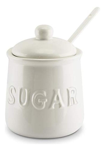Conjunto Kovot Azucarero De Cerámica Y Cuchara 16 Oz Color B 0