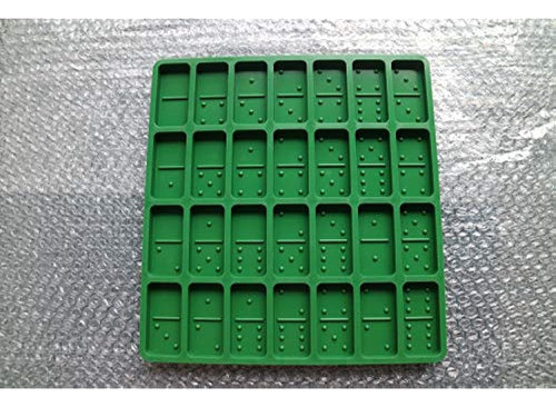 Moldes De Silicona De Dominó Para Fundición De Resina, Molde 1