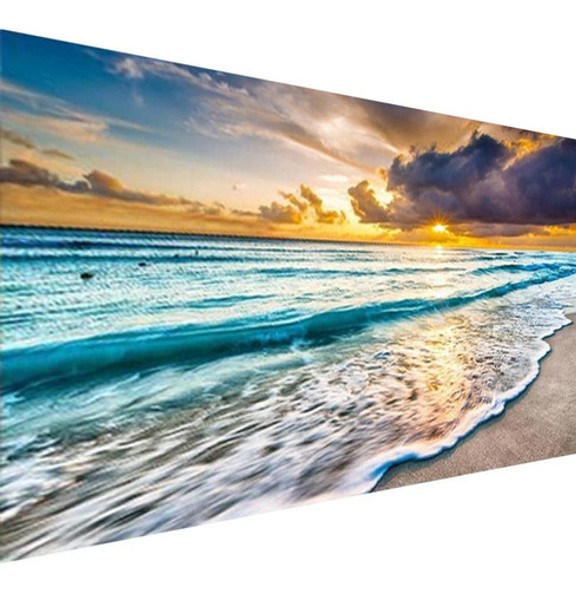 Pintura De Arte Con Diamantes 5d Verano De 70x40cm. 0 Pintura De Arte Con Diamantes 5d Verano De 70x40cm. 0