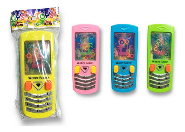 Juego Con Agua Para Embocar Teléfono Celular Juguete X25 0