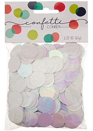 Paquete De Confeti Circular De Aluminio Y Purpurina | Iridis 1