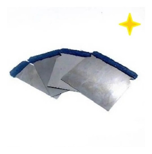 Espatulas Set X 4 Unidades 5-8-10-12cm Profesional F120 0