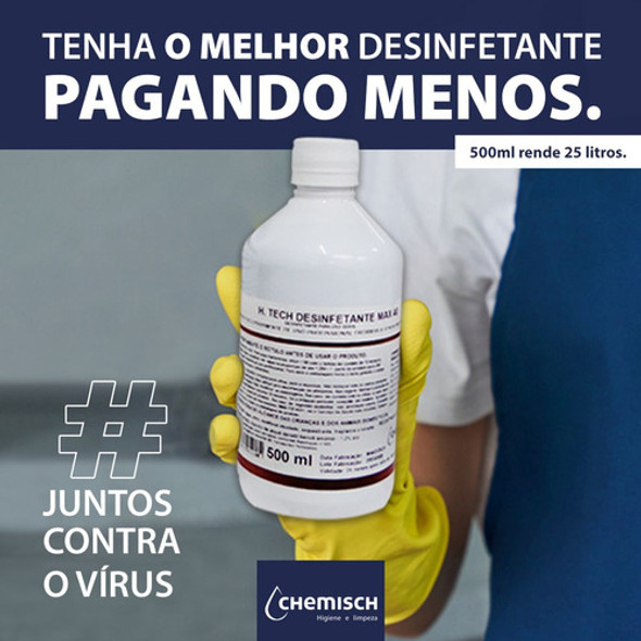 Desinfetante Bactericida Extra Concentrado Lavanda 500ml 1