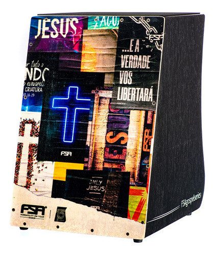 Cajon Fsa Gospel 15 Anos Gospel Fg1520 Captação Dupla 0