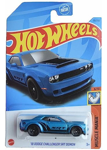 Hot Wheels '18 Dodge Challenger Srt Demon, Muscle 0