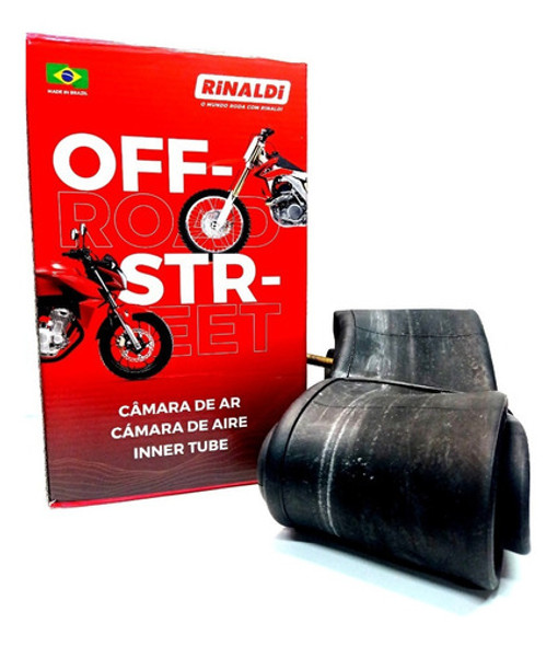Camara De Moto Rinaldi 120/70-17, Brasil - Gkmotos.uy 0