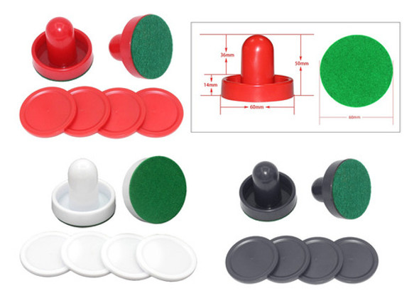 Equipamentos Para Mesas De Air Hockey Pás De Air Vermelho 1