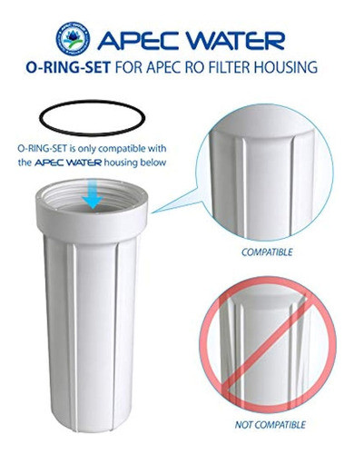 Apec Sustitución Oring Para Roes50 10 Ósmosis Inversa Filtro 1