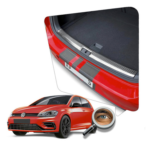 Golf Mk7 Cubre Zocalo Baul Acero Inox Orig. Oem Tuningchrome 0
