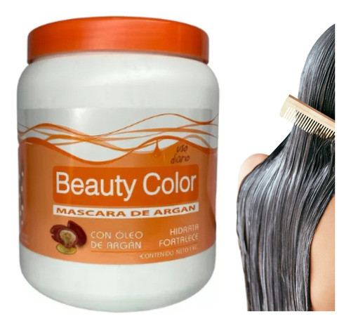 Mascara De Argan Beautycolor Hidrata Y Fortalece 1 K Lefemme 0