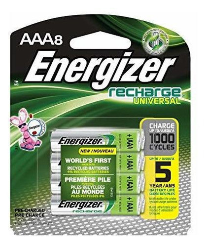 Energizer Baterias Aaa Recargables Nimh 800 Mah Precargadas 0