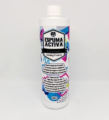 Glänzen Detailing Shampoo Espuma Activa Ph Neutro Foam 500ml 0