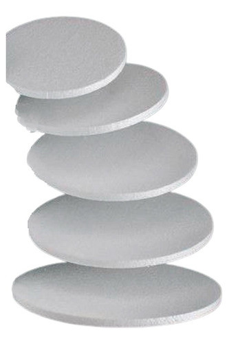 Base Bandeja De Telgopor Disco Redonda Para Tortas 24x2 Cm 1