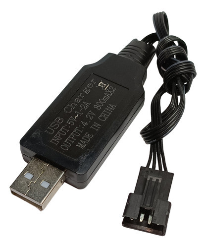Cabo Carregador P/ Drone Bateria Lítio Usb Sm 4 Vias /17 1