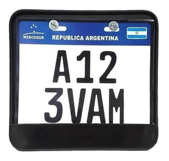 Porta Patente Moto Mercosur Nueva C/ Tornillos Bite 0 Porta Patente Moto Mercosur Nueva C/ Tornillos Bite 0