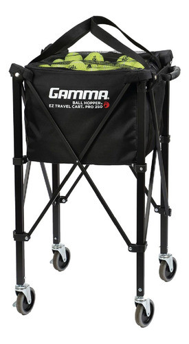 Gamma Sports Ez Travel Cart Pro, Tolva De Pelotas Con Funda. 0