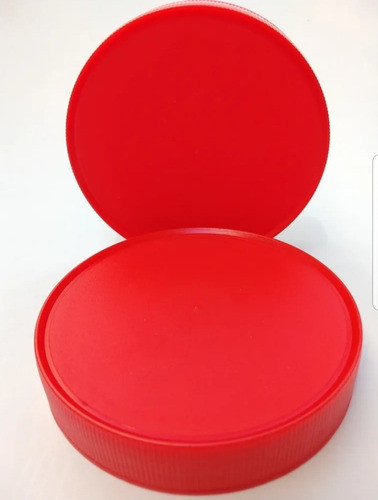 50 Tapas Plásticas 110 Mm Ideal Frascos 3000 Y 1500cc 1