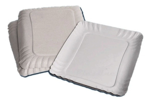 Bandeja Descartable Carton N° 3 Gris Alimento Pack X 100u. 0