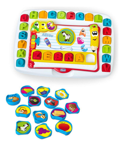 Chicco Juego Didactico Leo Y Aprendo Tablero Letras Palabras 1