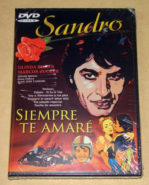 Sandro Siempre Te Amare Pelicula Dvd Nueva / Kktus 0