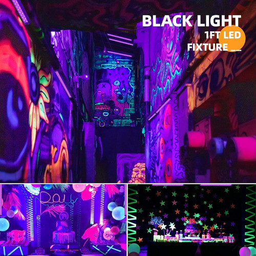 ~? Barrina Black Light Bar, 10w 1ft Usb Blacklight Strip Lig 1
