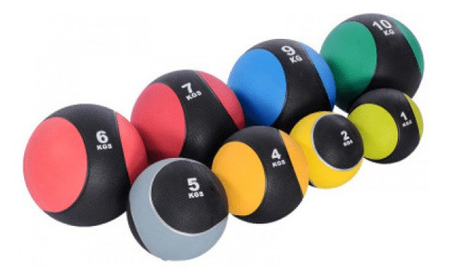 Balón Medicinal 3kg Medicine Ball Pelota Con Pique 0