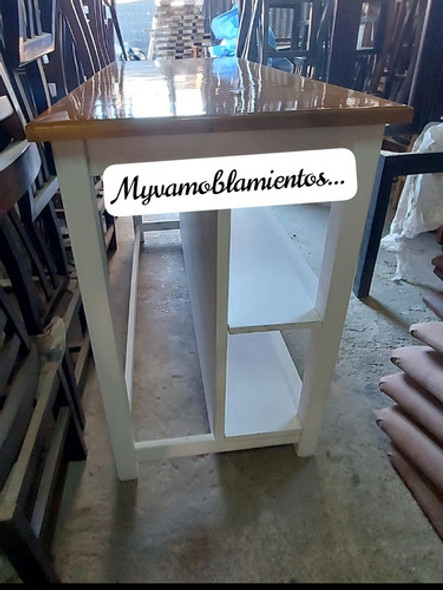 Desayunador Banquetas En Madera 1