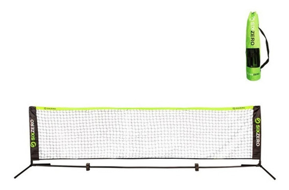 Red Mini Futbol-tenis Con Soportes 6 Mts Sixzero Tyttennis 0