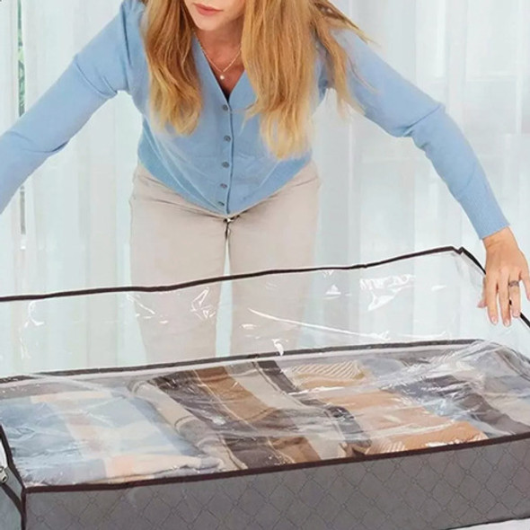 Organizador Bolsa Guarda Mantas Ropa Bajo Cama 1 Organizador Bolsa Guarda Mantas Ropa Bajo Cama 1