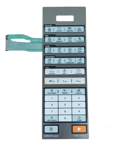 Membrana Compatível Microondas Midea Mtaeg41 0