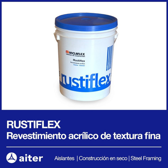 Rustiflex Revestimiento Acrilico (interior/exterio) Por 5 Kg 1