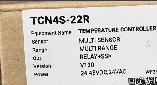 Controlador Temperatura 24vdc Tcn4s-22r  Autonics Saida Rele 1